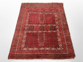 An Ensari Ensi Bokhara rug, Afghanistan,