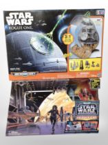 A Galoob Micro Machines Star Wars Action Fleet Death Star set,