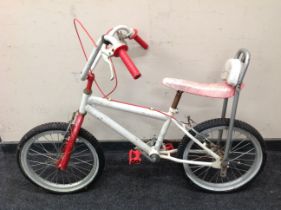 A child's vintage Chopper bike