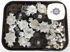 A group of police constabulary badges, silver ARP badge, etc.