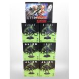 Seven Eaglemoss Hero Collector Alien franchise figurines.