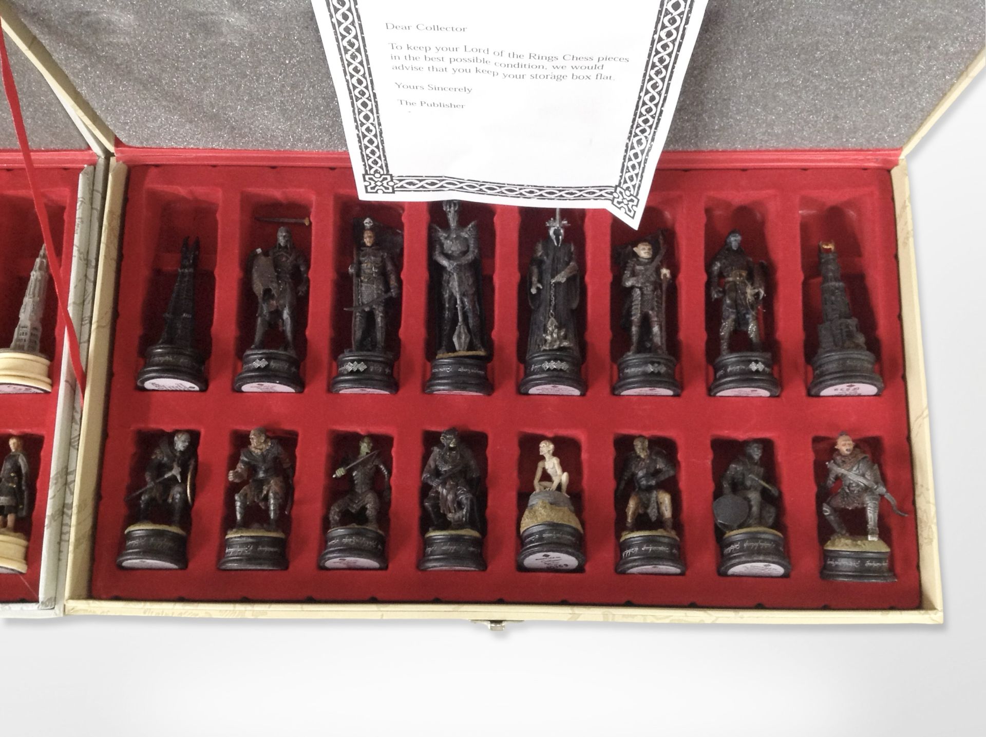 Two Lord of the Rings chess sets, one representing the forces of the West, - Image 3 of 3
