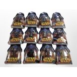 12 Hasbro Star Wars Revenge of the Sith figurines, boxed.