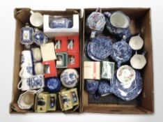 A collection of Ringtons ceramics and tins including Chintz tea wares, caddys, etc.