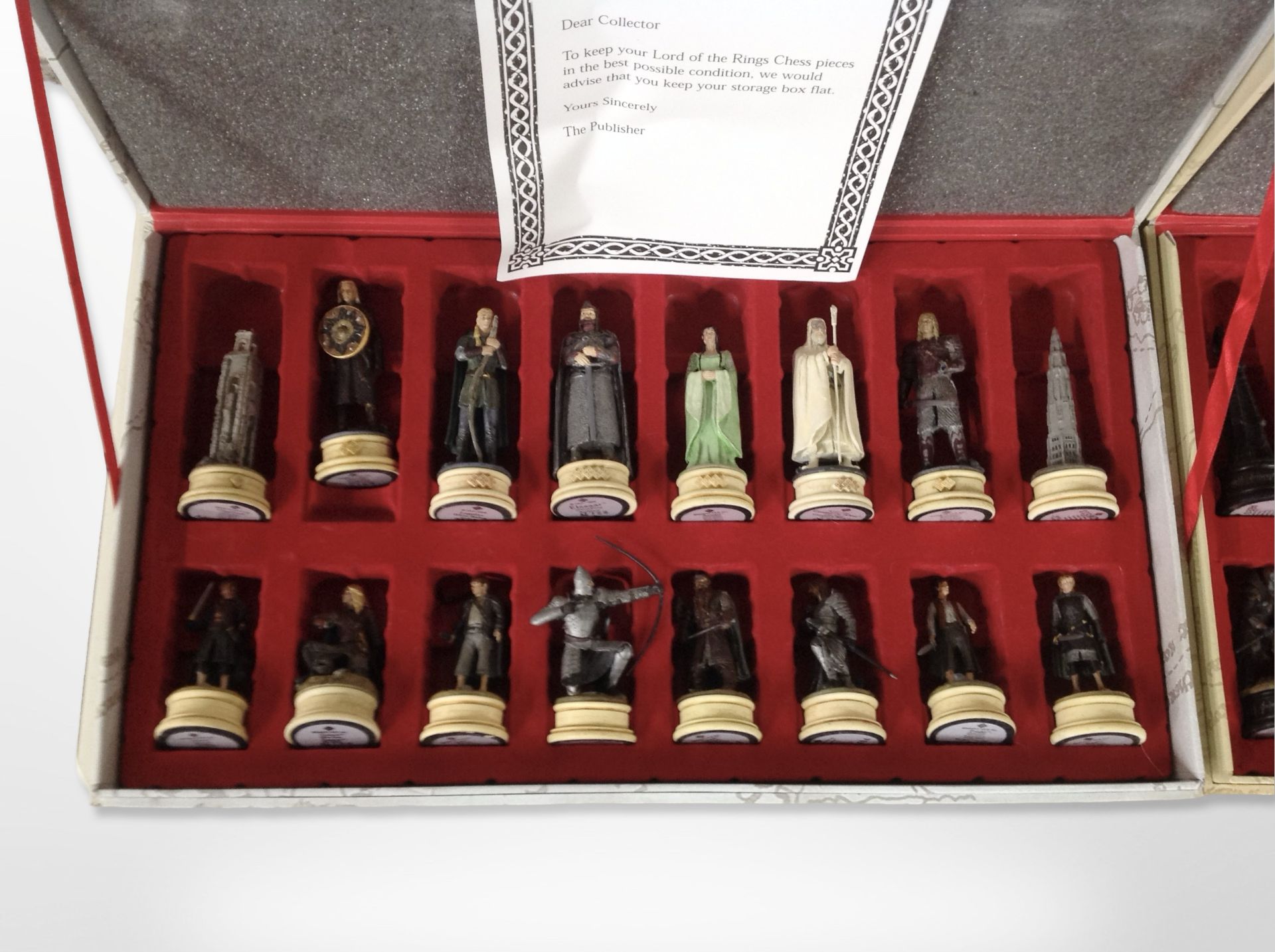 Two Lord of the Rings chess sets, one representing the forces of the West, - Image 2 of 3