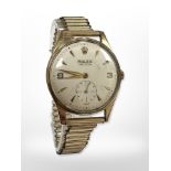 A 9ct yellow gold Gent's vintage Rolex Precision wristwatch, circa 1958,