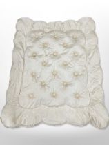 An early 20th century eiderdown,