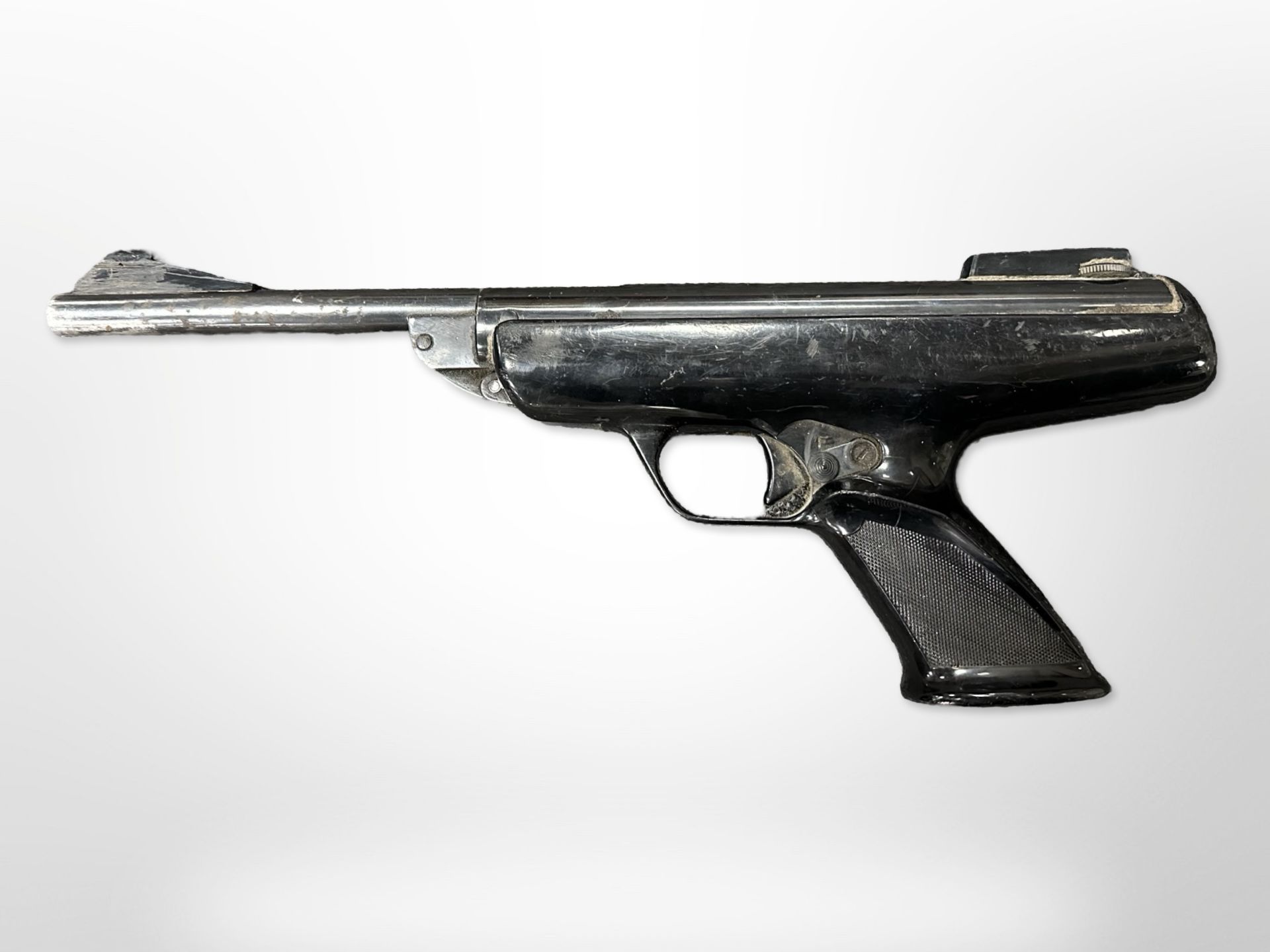 A BSA Scorpion .22 calibre air pistol.