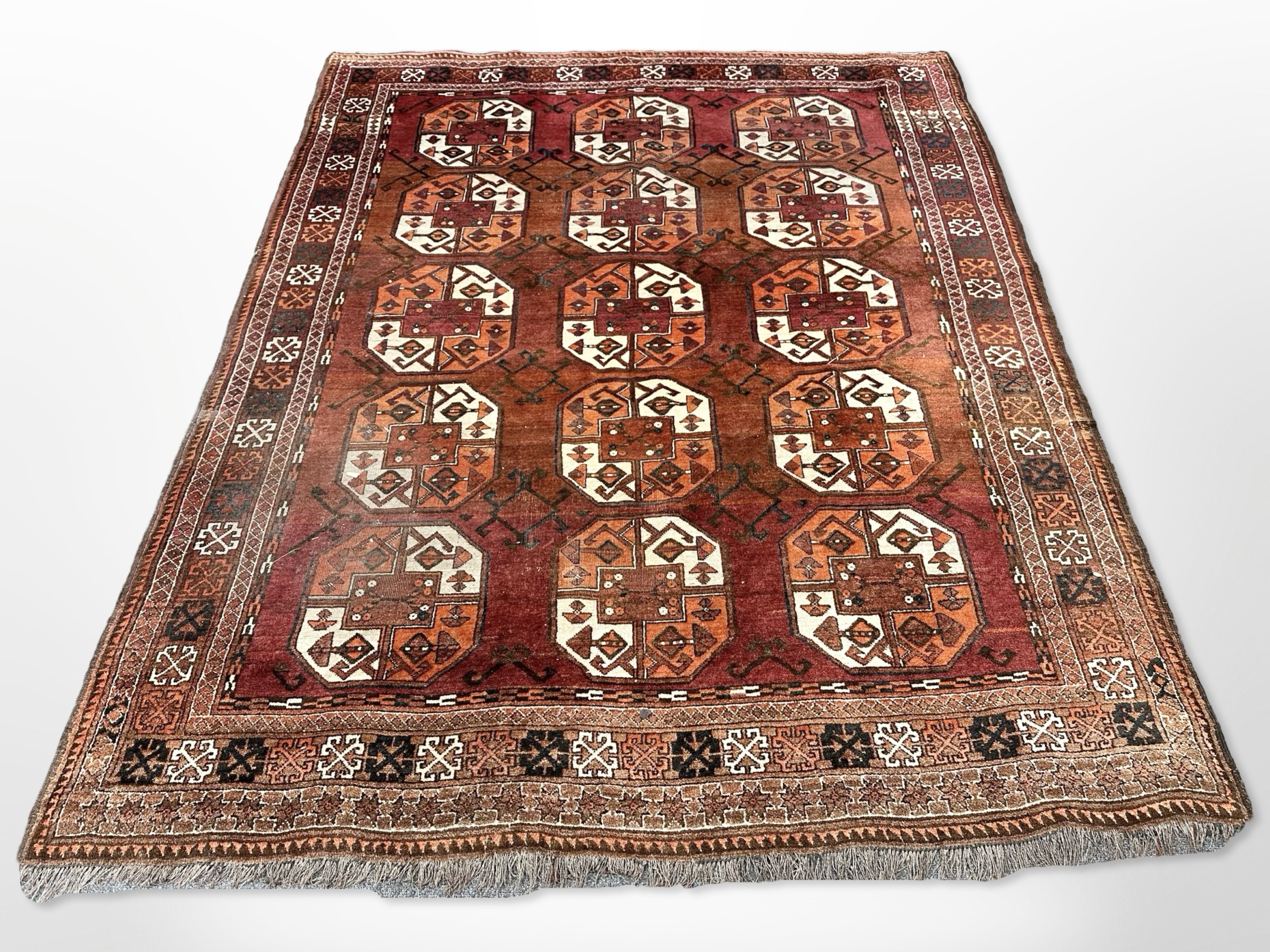 A Bokhara carpet, Afghanistan,