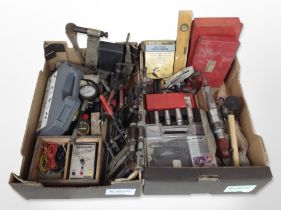 A collection of hand tools and instruments, Stanley Bailey No.