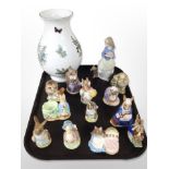 A Royal Worcester porcelain vase,