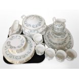 40 pieces of Royal Standard Garland tea and dinner china.