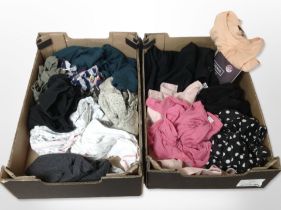 A quantity of lady's clothing.