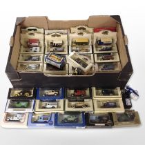 A collection of Days Gone and other die-cast cars, all boxed.