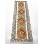 A Maimana kilim runner 195 cm x 60 cm