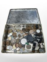 A collection of British and Foreign coins (Q)