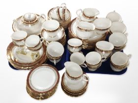 Approximately 95 pieces of Duchess Winchester tea and dinner porcelain.