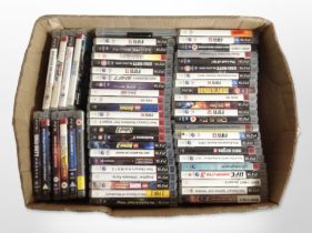 A quantity of PS3 games.