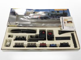 A Hornby GWR mixed traffic electric train set.