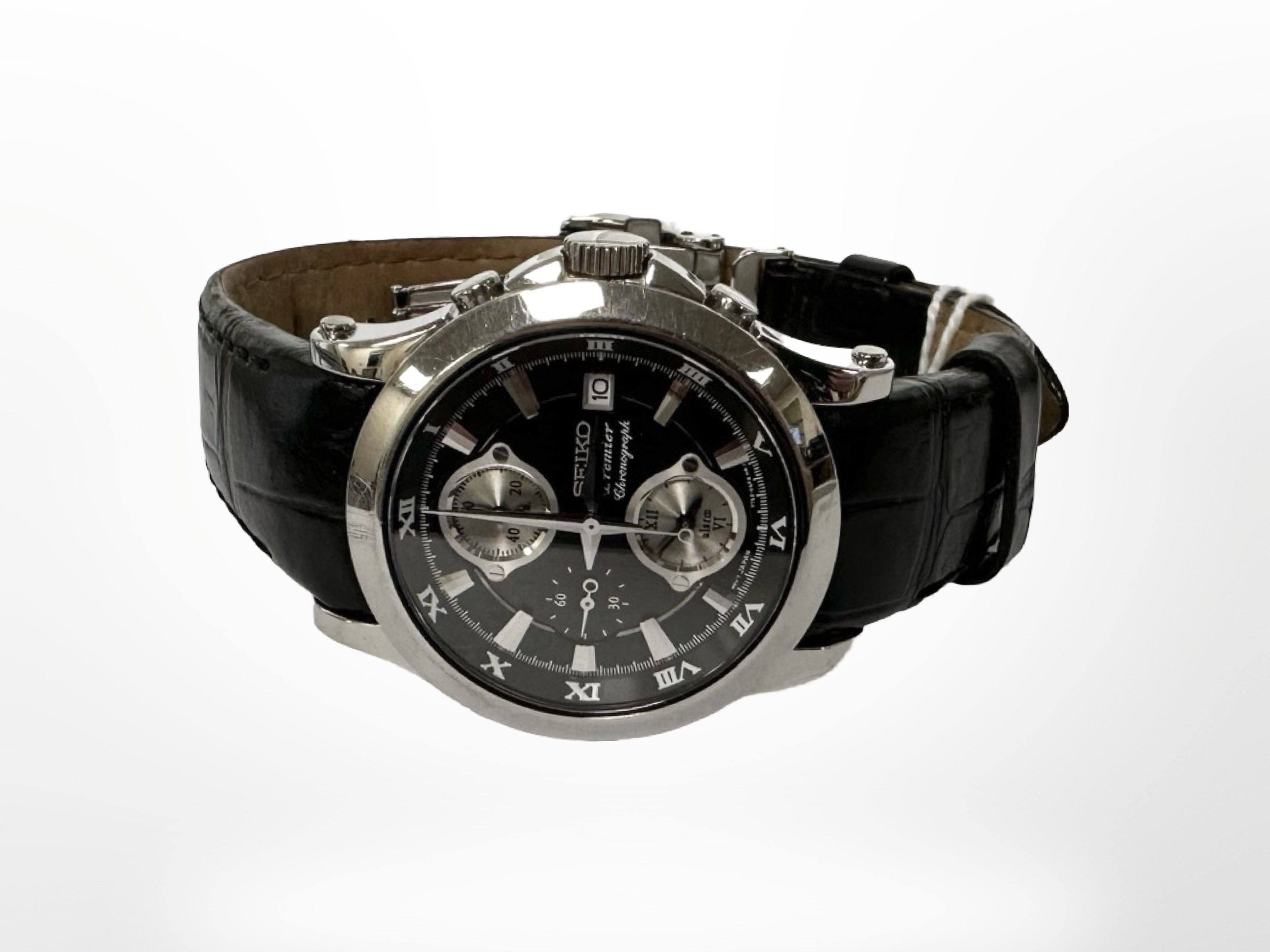 A Gent's Seiko Premier wristwatch
