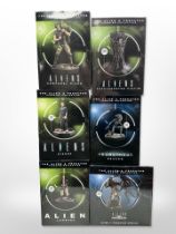 Six Eaglemoss Hero Collector Star Trek figurines, boxed.