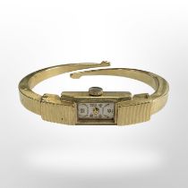 A mid 20th century lady's gold plated Emka wristwatch