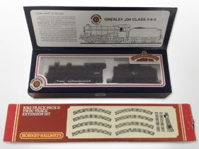 A Bachmann branch line 00 gauge locomotive, 31-852J39 64967 BR late crest in box,