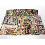 A collection of 1970s and later British Marvel comics, together with five Lady Pendragon comics,