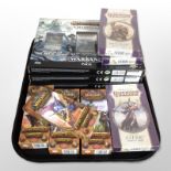 Three Warhammer Age of Sigmar Champions Trading Card Game packs,