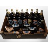 22 bottles of Newcastle Brown Ale.