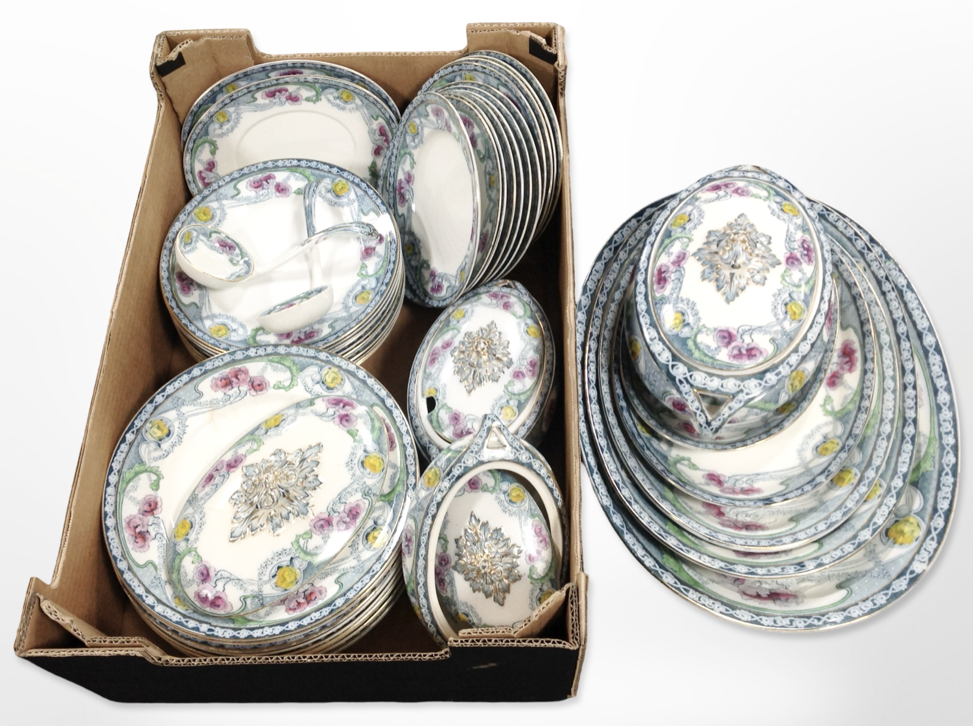 A collection of Royal Staffordshire Pottery Renown dinner porcelain.