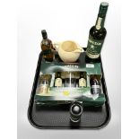 A Jameson whiskey gift set, further bottle of Jameson Irish Whiskey,