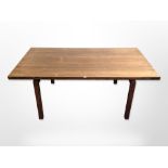 A 20th century Danish rectangular coffee table,