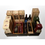 A collection of ales including Fullers, Wentworth, Hog's Back Brewery, Shepherd's Niame, etc.