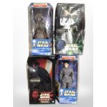 Four Hasbro Star Wars figures,