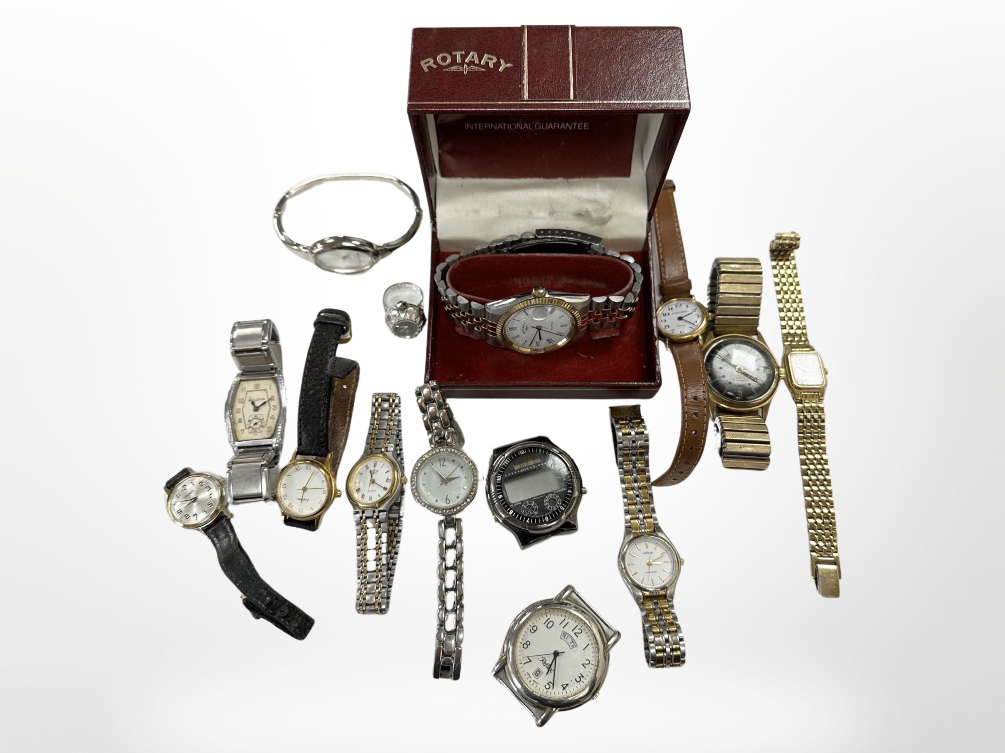 A collection of mechanical and other wriswatches, Seiko,