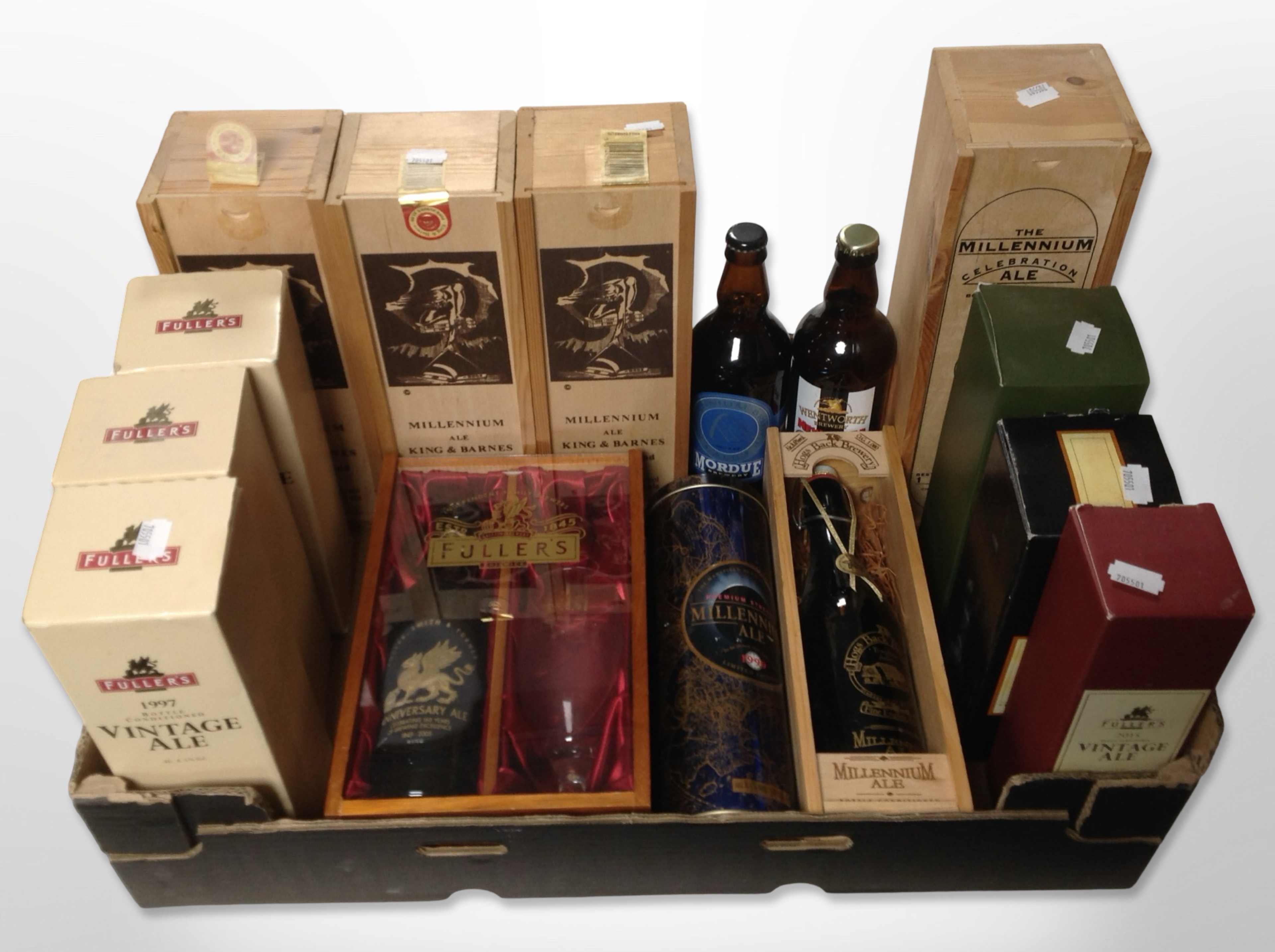 A collection of ales including Fullers, Wentworth, Hog's Back Brewery, Shepherd's Niame, etc. - Image 2 of 2