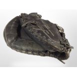 A Rawlings baseball glove