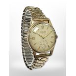 A vintage 9ct yellow gold Gent's Rolex Precision wristwatch, circa 1950's, case 31mm,
