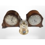 An early 20th century Enfield eight day mantel clock,