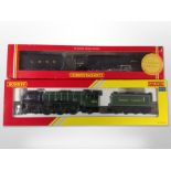 A Hornby R099 LNER 4-6-2 loco class A4 Hering Gull and further Hornby R3060 Tornado BR class A1,