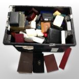 A large quantity of jewellery boxes.