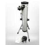 A Seben model 76700 telescope on tripod stand,