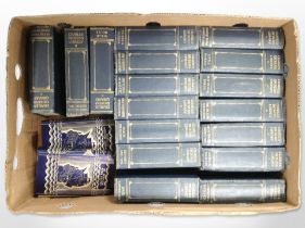 A collection of Charles Dickens volumes, published by the Education Book Co.