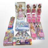 11 Disney, Mattel and other toys including Barbie.