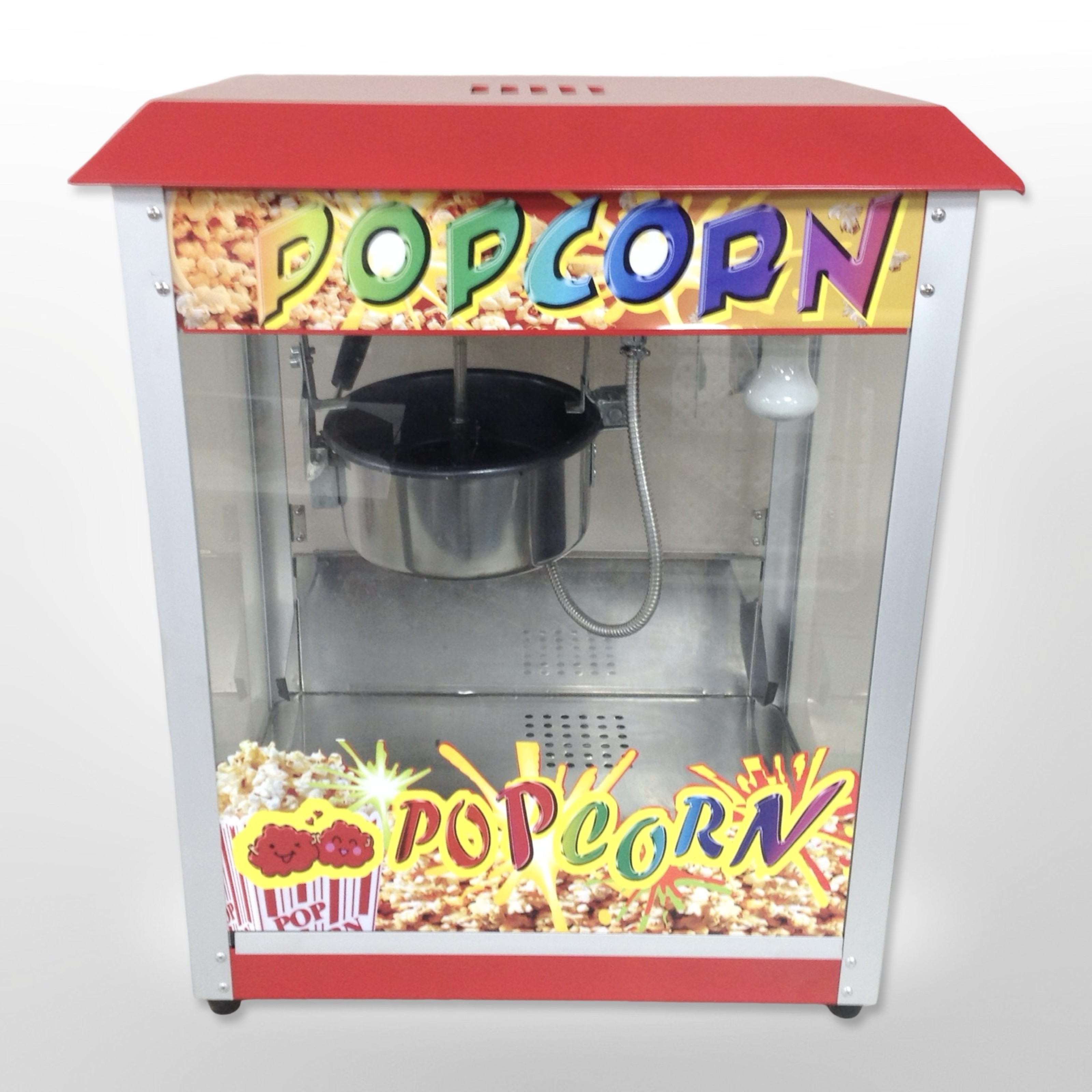 A commercial popcorn machine, height 64cm.