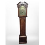 An early-19th century oak longcase clock, brass dial signed 'Jo.