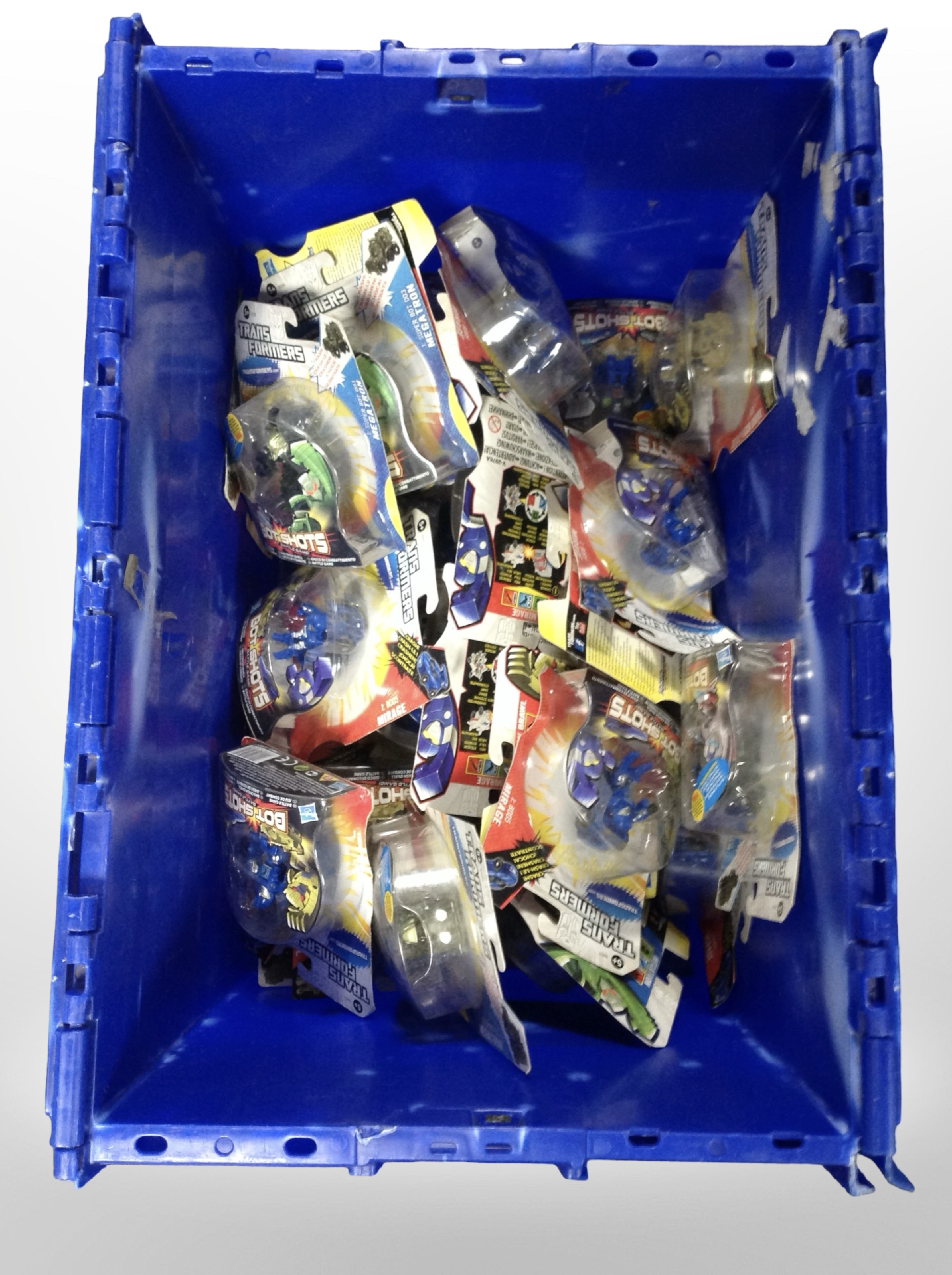 38 Hasbro Transformers figurines, boxed.
