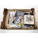 A group of Newcastle United football programmes circa 1991-2007.