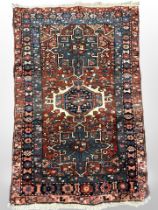 A Karajah rug, North-West Iran, 118cm x 74cm.